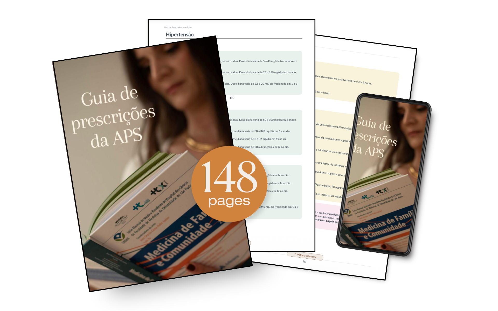 Ebook Prescrições na APS — 148 páginas